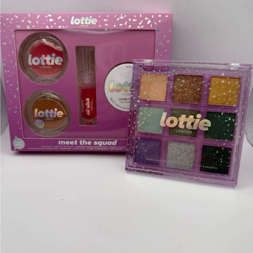 Lottie London Holiday Full Face Makeup Set with Eyeshadow Palette